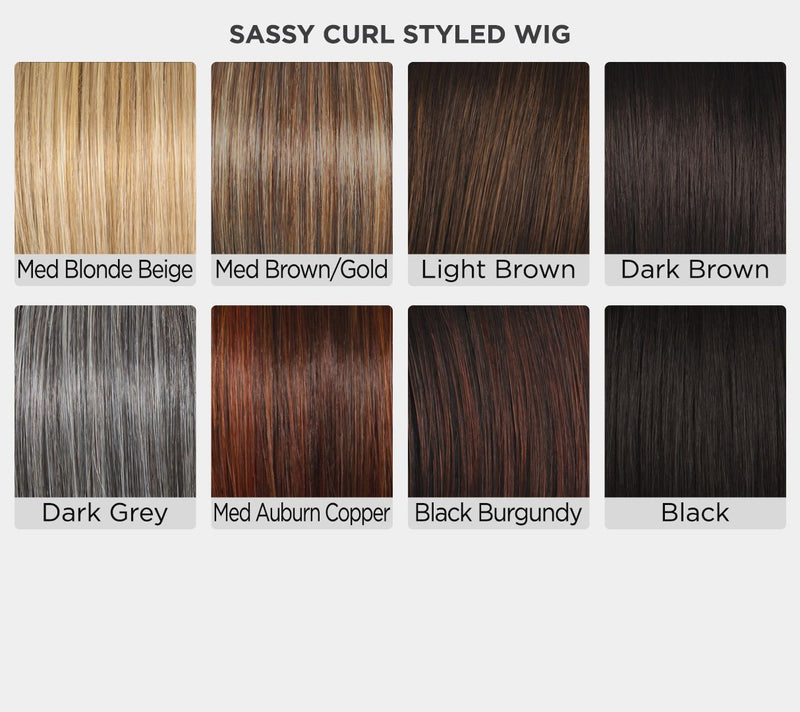 Hairdo Mid-Length Sassy Curl Styled Wig — View 8