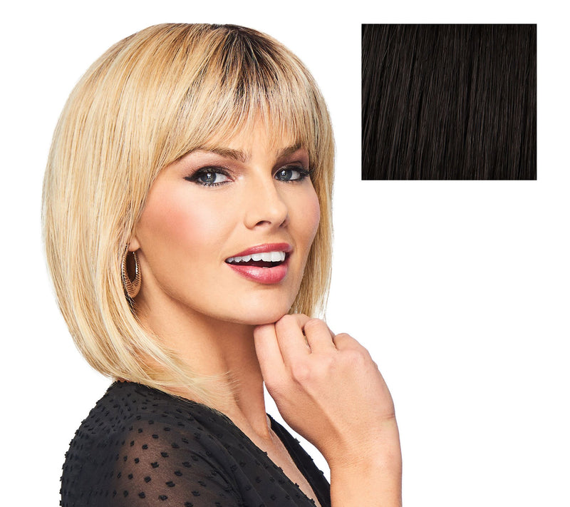 Hairdo Layered with a Bang Mid-Length Styled Wig — View 18