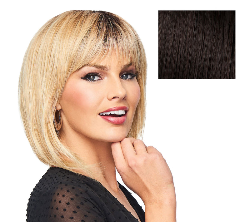 Hairdo Layered with a Bang Mid-Length Styled Wig — View 5