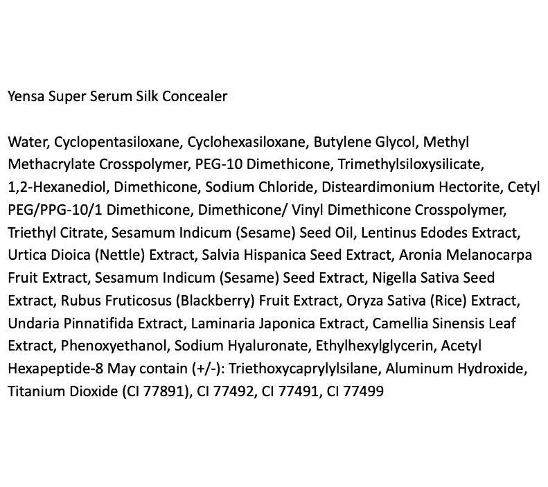 Yensa Super Serum Silk Concealer — View 26