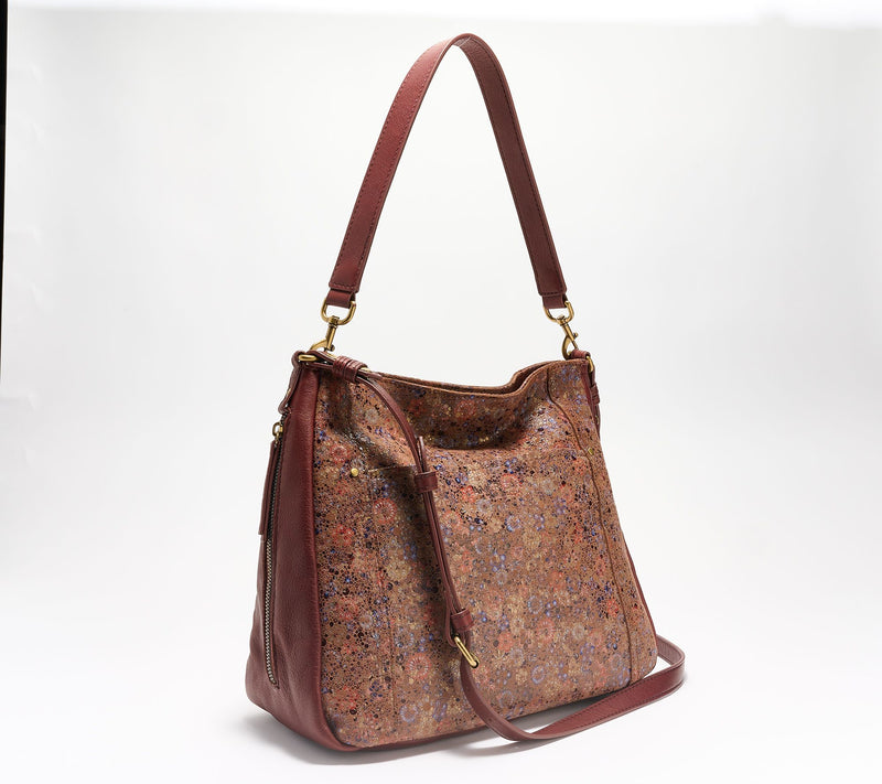 American Leather Co. Austin Shoulder Bag with Crossbody Strap — View 21