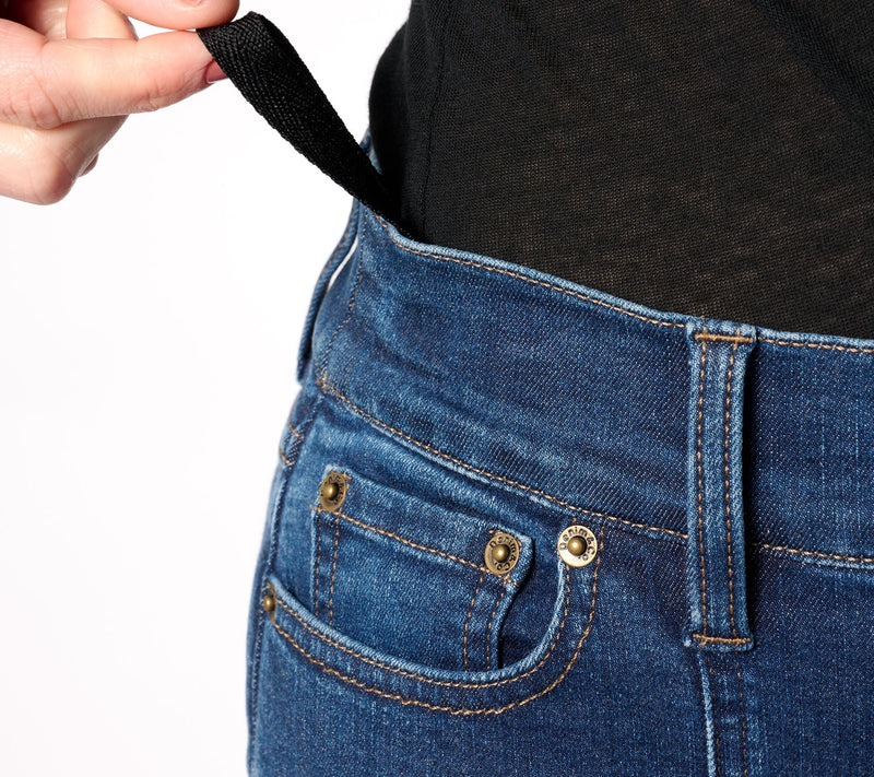 Denim & Co. Adaptive Cozy Touch Front Seam Jean — View 8