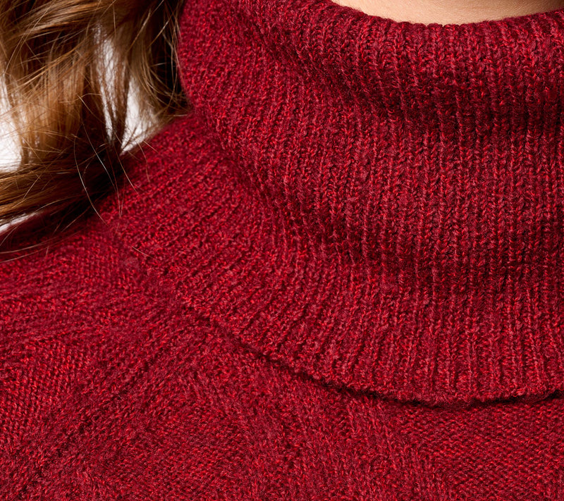 Denim & Co. Heritage Regular Cable Knit Sweater Dress — View 10