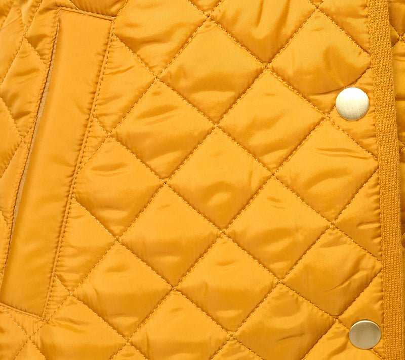 Denim & Co. Heritage Quilted Sweater Snap-Front Tunic Vest — View 6