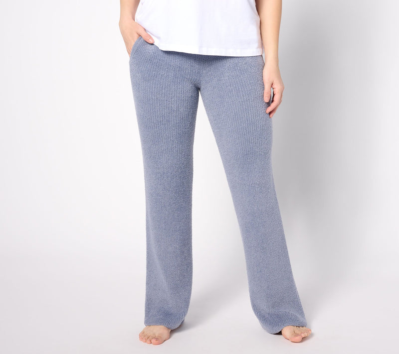 Barefoot Dreams Petite CozyChic Lite Welt Pocket Ribbed Pant — View 12