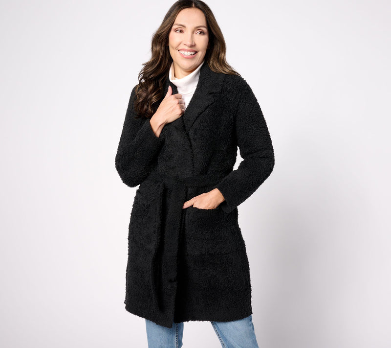 Barefoot Dreams CozyChic Teddy Coatigan — View 11
