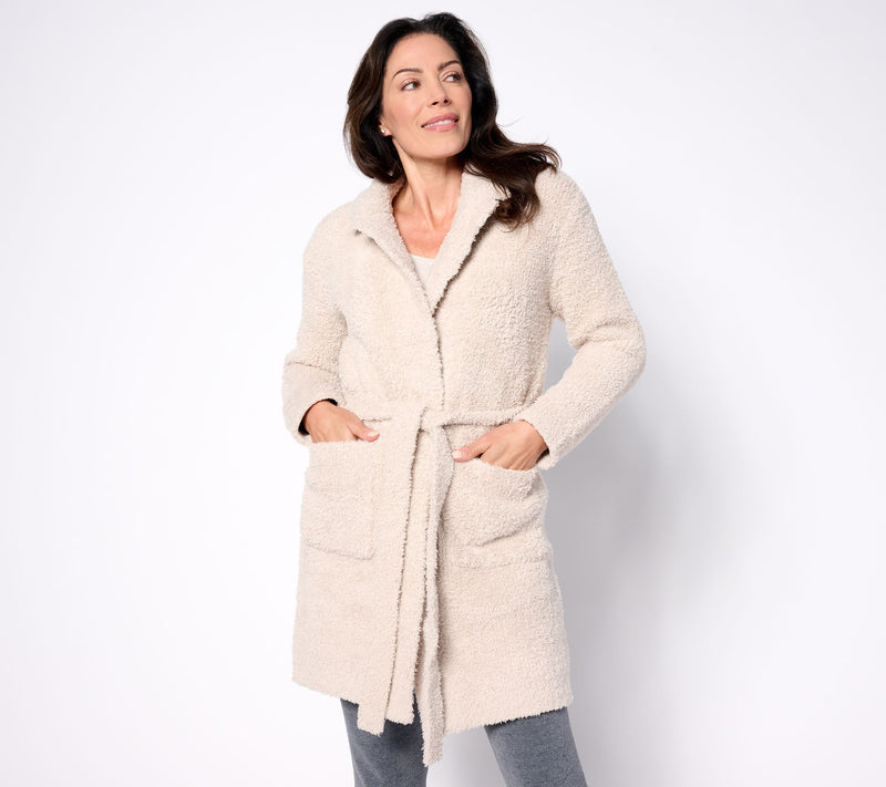 Barefoot Dreams CozyChic Teddy Coatigan — View 12
