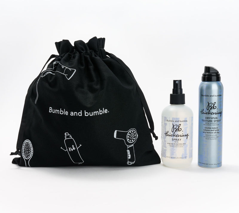 Bumble and bumble. Thickening Dryspun + Spray Gift Set — Main view