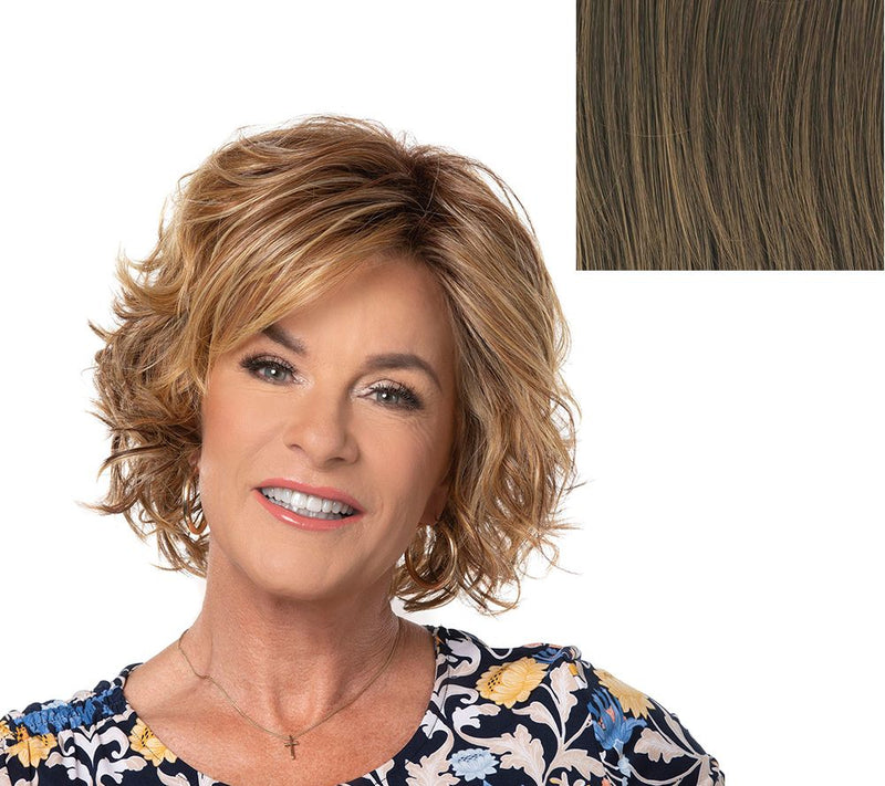 Toni Brattin Exceptional You Curled Mid-Length Wig — View 13