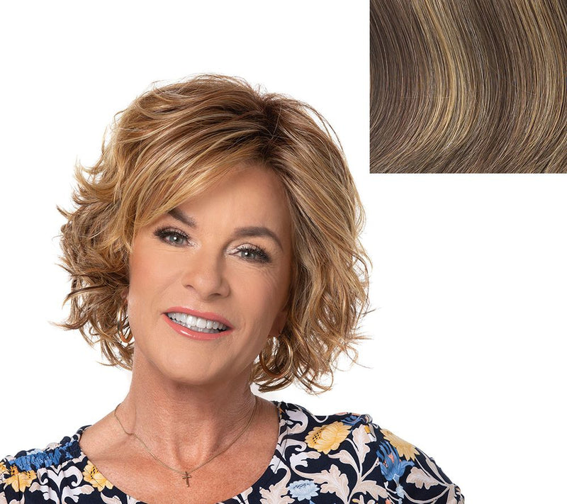 Toni Brattin Exceptional You Curled Mid-Length Wig — View 5