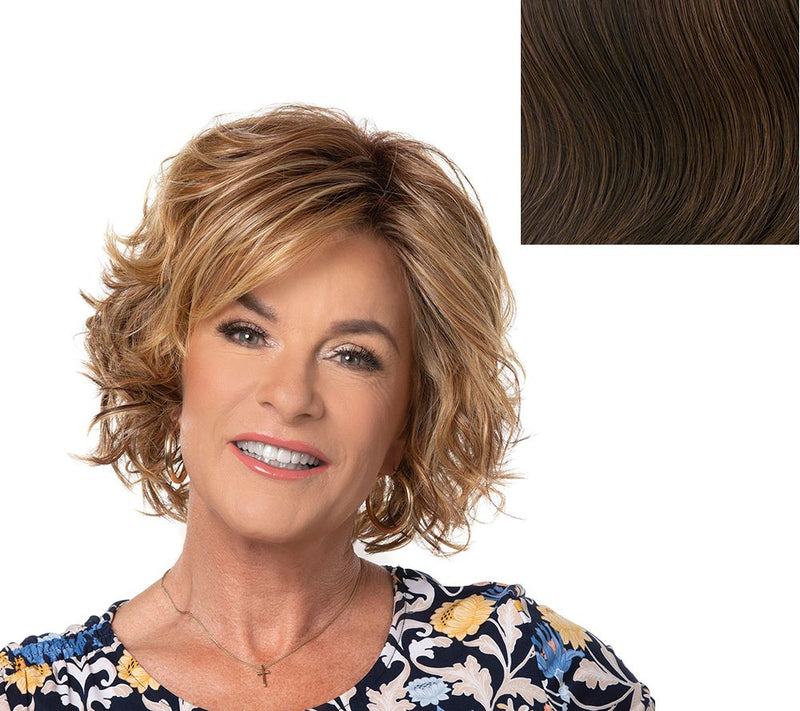 Toni Brattin Exceptional You Curled Mid-Length Wig — View 19