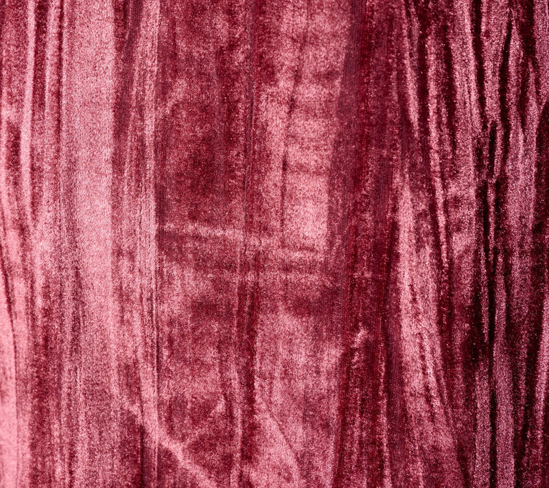 Isaac Mizrahi Live! Crushed Velvet 3/4 Sleeve High Neck Top — View 4