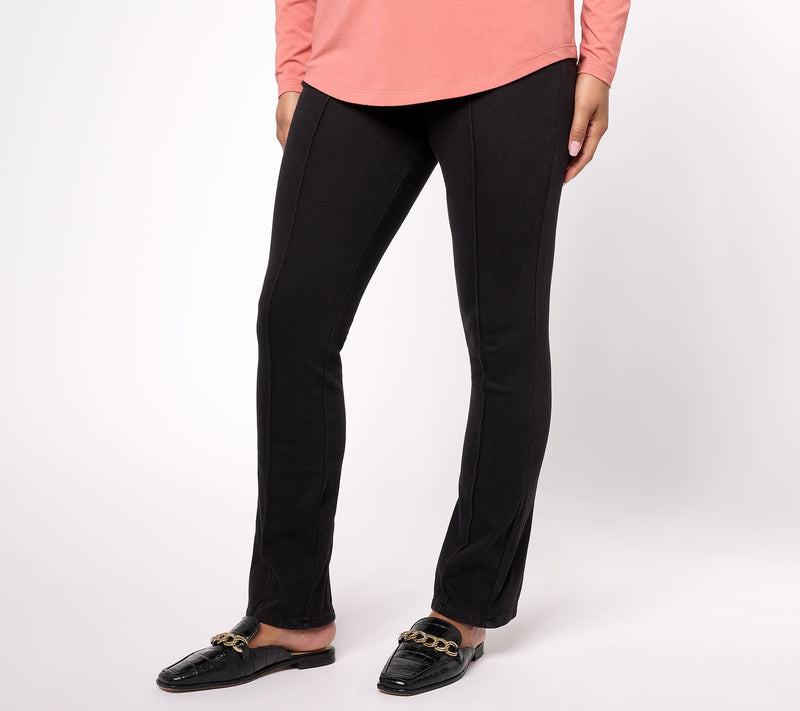 Belle by Kim Gravel Tall Flexibelle Seamed Baby Boot Cut Jean — View 10