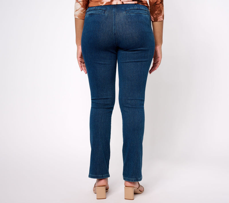 Belle by Kim Gravel Tall Flexibelle Seamed Baby Boot Cut Jean — View 6