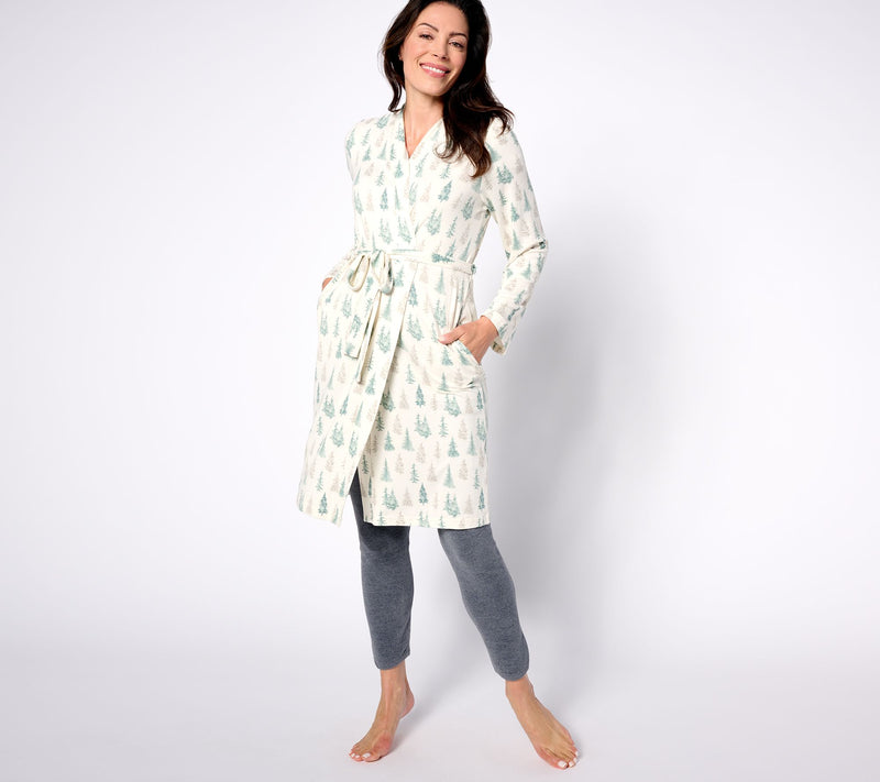 Bumblebella by Jill Martin Dreamy Jersey  Spa Robe — View 13