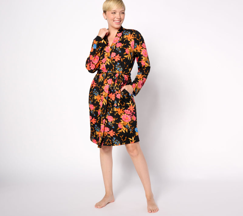 Bumblebella by Jill Martin Dreamy Jersey  Spa Robe — View 14