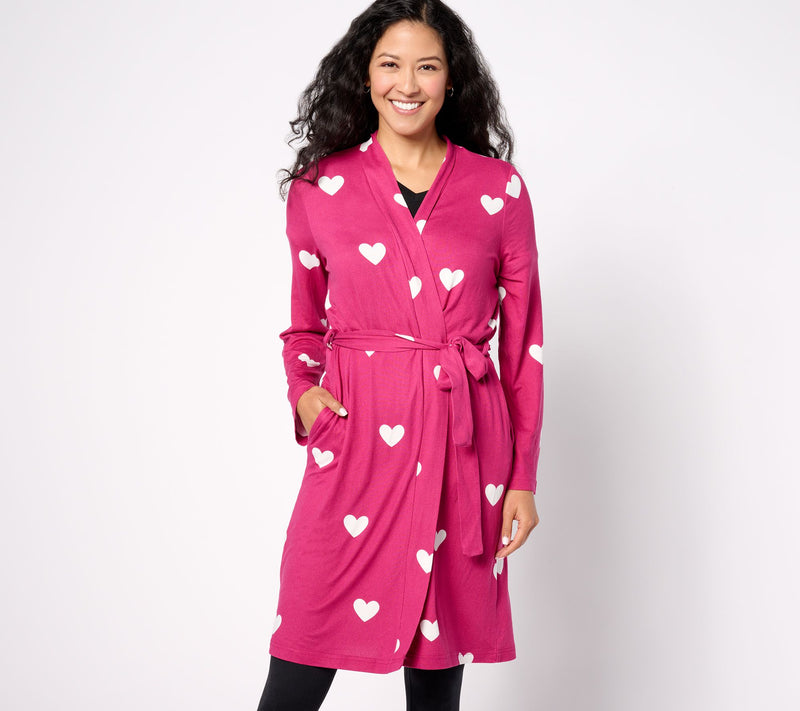 Bumblebella by Jill Martin Dreamy Jersey  Spa Robe — View 15