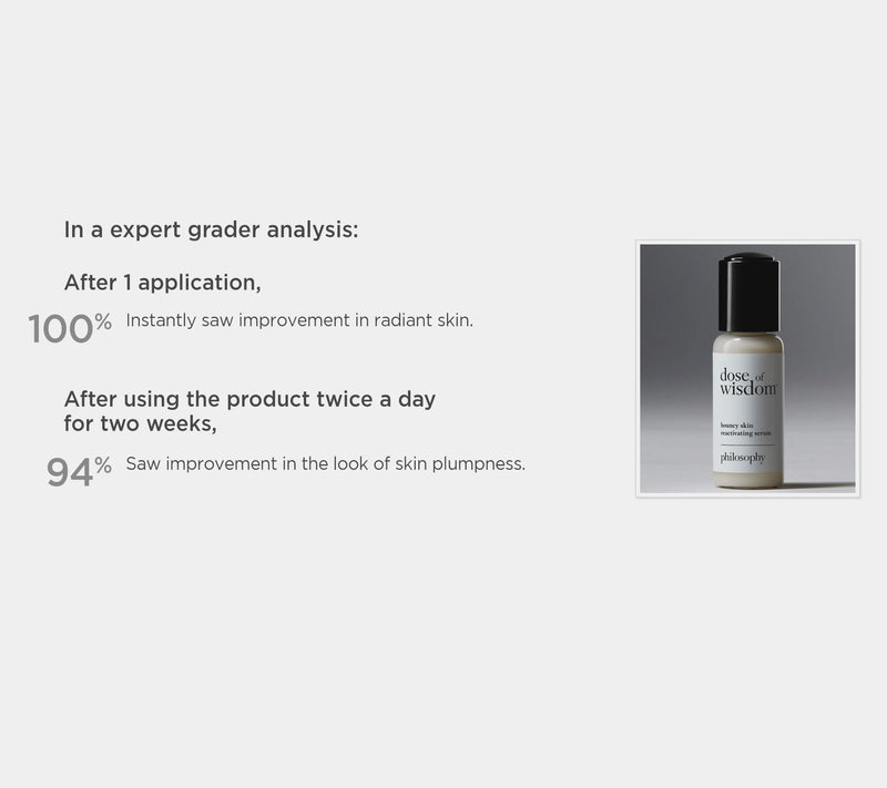 philosophy dose of wisdom bouncy skin reactivat ing serum 1oz — View 2