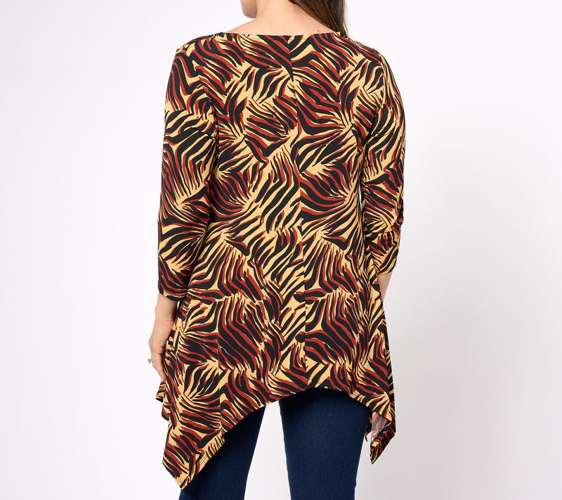 Women with Control Regular Como Jersey Dippy Tunic — View 6