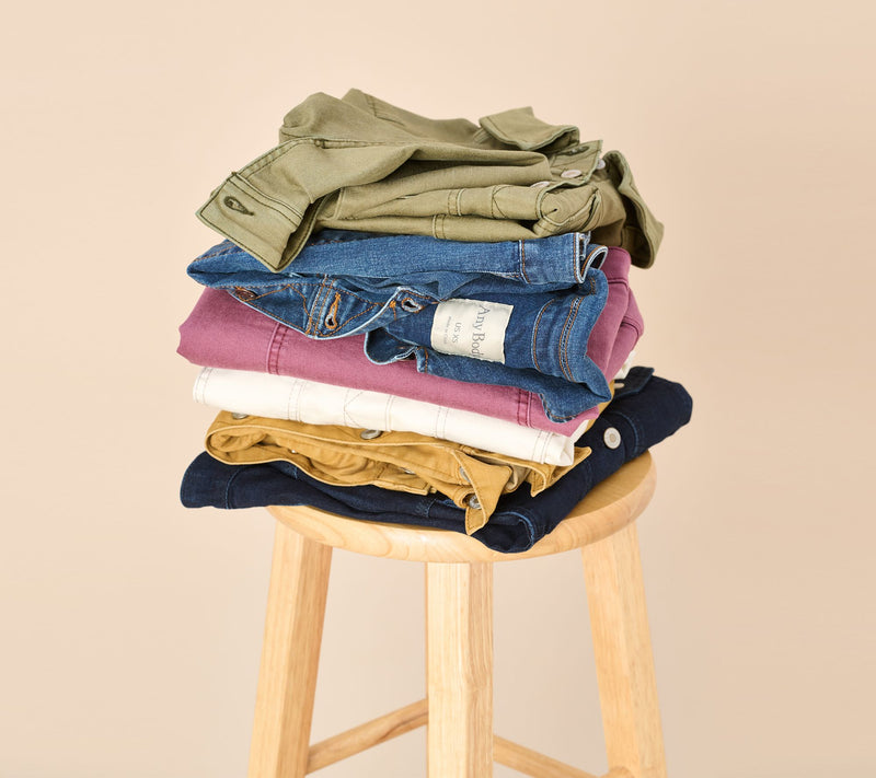 AnyBody Classic Denim Jacket — View 22