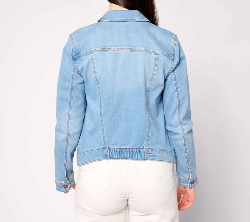AnyBody Classic Denim Jacket — View 18
