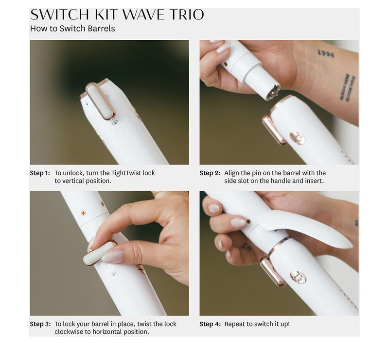 T3 Switch Kit Wave Styling Iron Trio — View 7