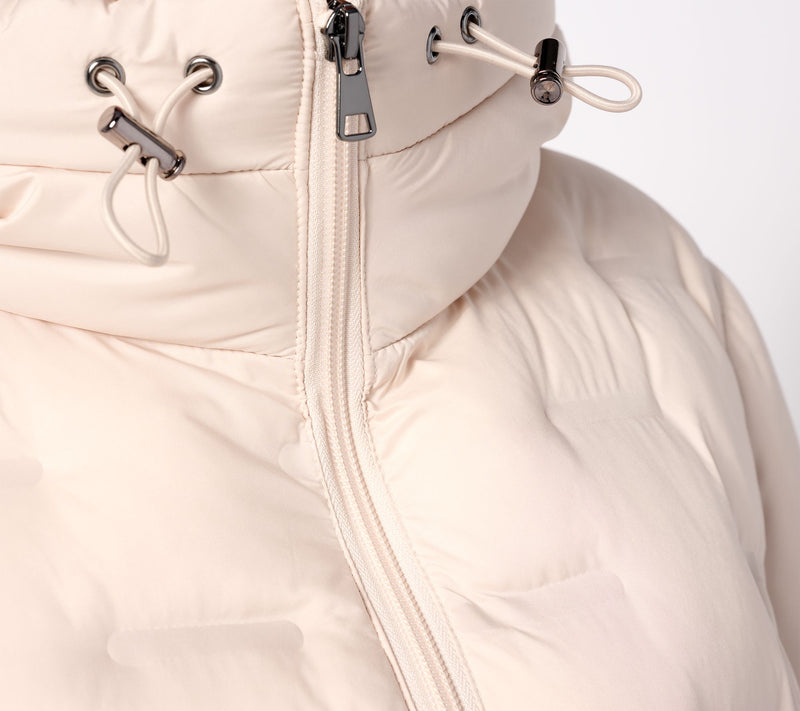 Susan Graver Heat Press Mixed Media Jacket with Hood — View 13