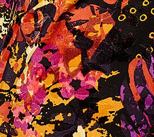 Attitudes by Renee Printed Jacquard Diamond Back Tunic — View 6