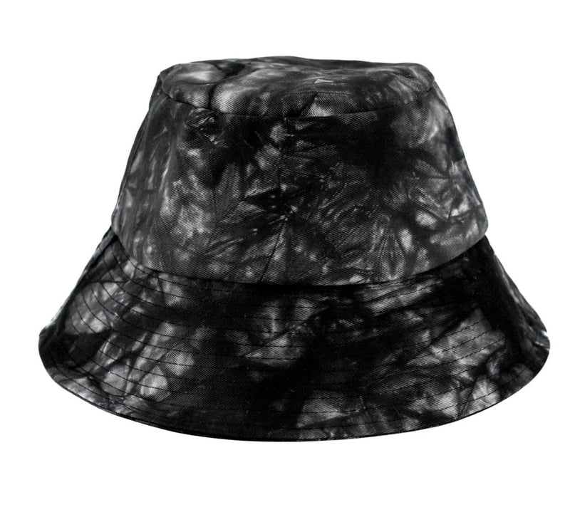 Sprigs  Tie Dye Bucket hat w/ Adjustable RibbonTie — View 3