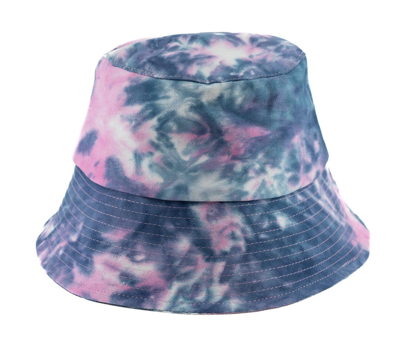 Sprigs  Tie Dye Bucket hat w/ Adjustable RibbonTie — View 7