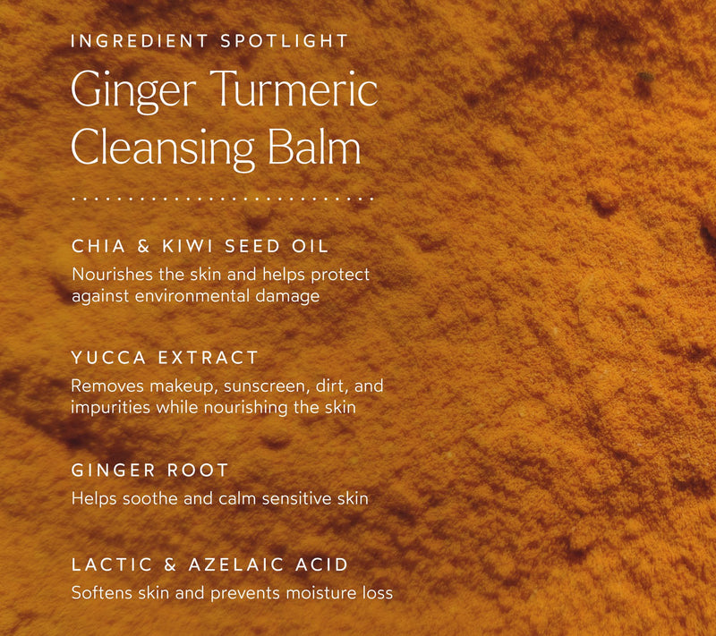 True Botanicals Calm Ginger Turmeric CleansingBalm 3.4 oz — View 4