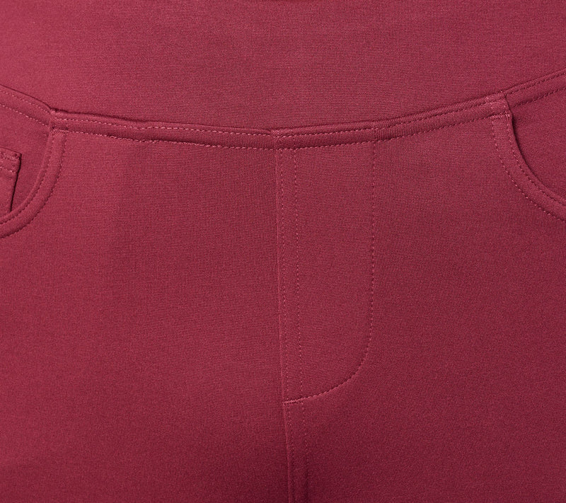 Belle by Kim Gravel Petite Perfect Ponte Straight Leg Pant — View 16