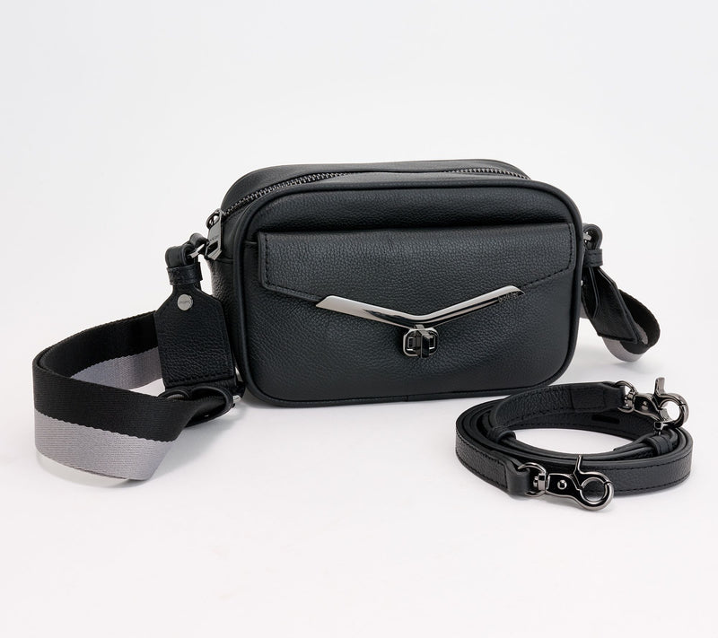 Botkier Valentina Camera Leather Crossbody — View 7