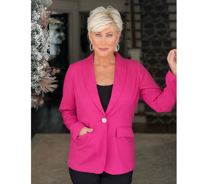 Belle by Kim Gravel Rhinestone Dreams Blazer — View 11