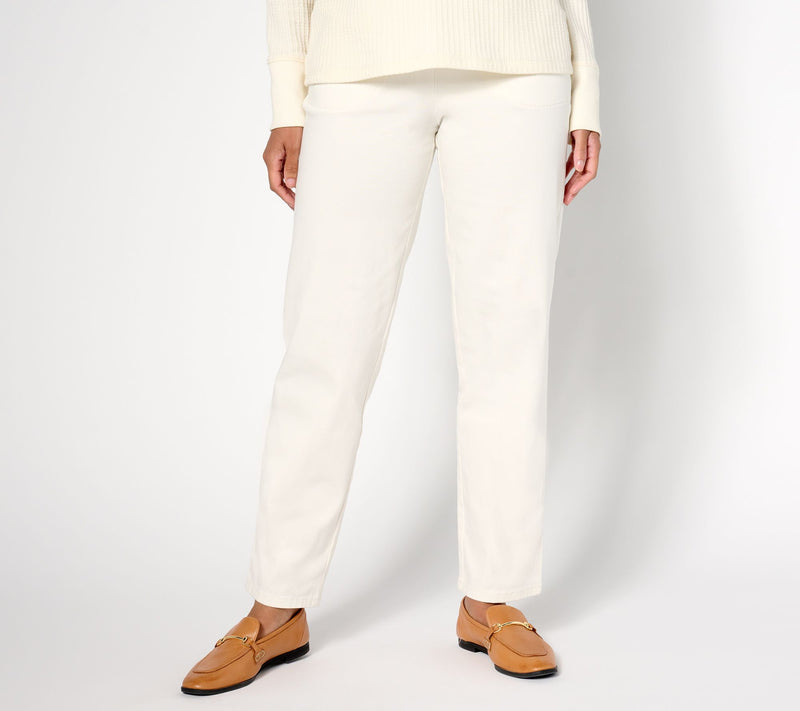 Denim & Co. Original Waist Stretch Regular Side Pocket Pants — View 27