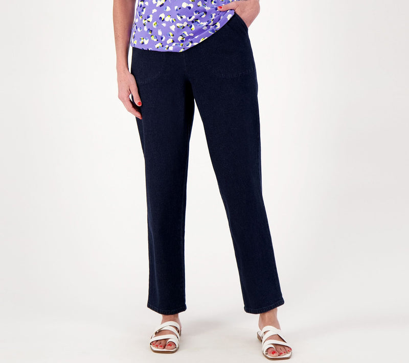 Denim & Co. Original Waist Stretch Tall Side Pocket Pant - Core — View 15