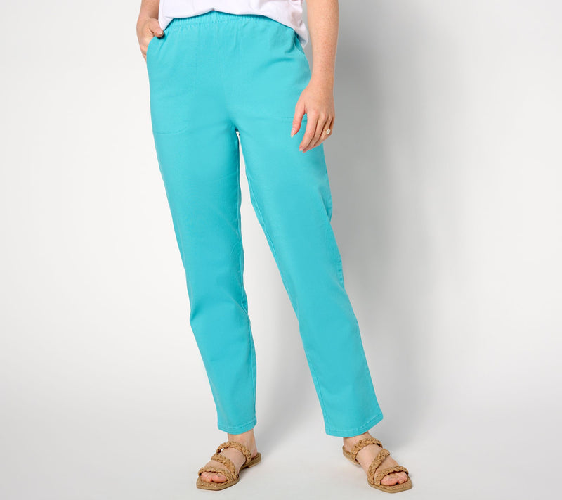 Denim & Co. Original Waist Stretch Tall Side Pocket Pants — View 17