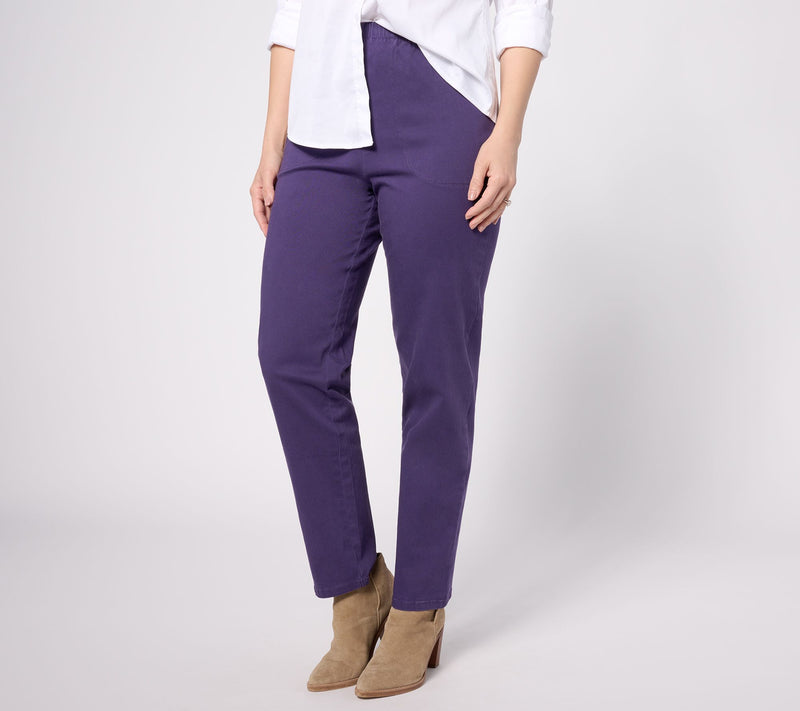 Denim & Co. Original Waist Stretch Tall Side Pocket Pants — View 6