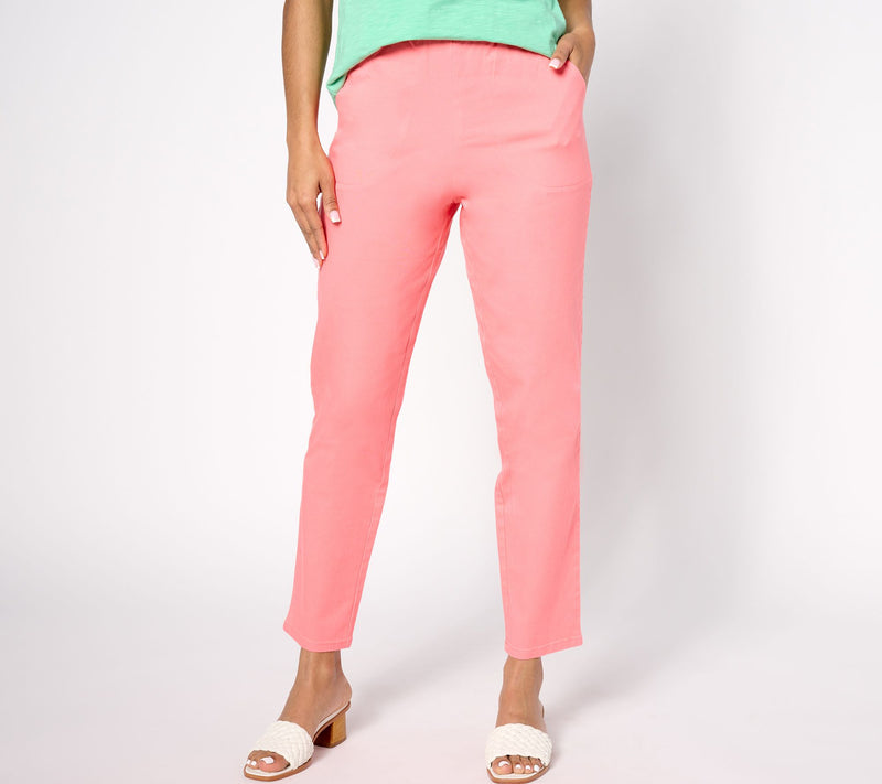 Denim & Co. Original Waist Stretch Tall Side Pocket Pants — View 44