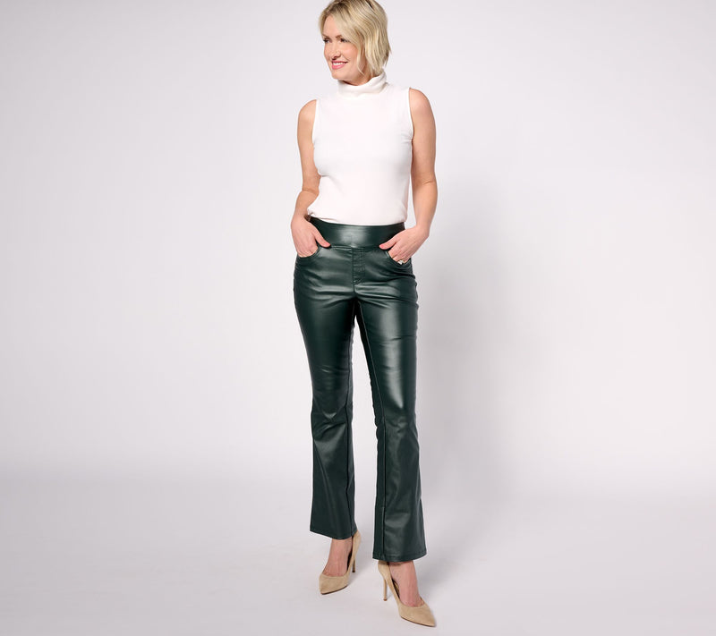 Jingle Belles by Kim Gravel Rebelleious Coated Tall Flare Pant — View 11