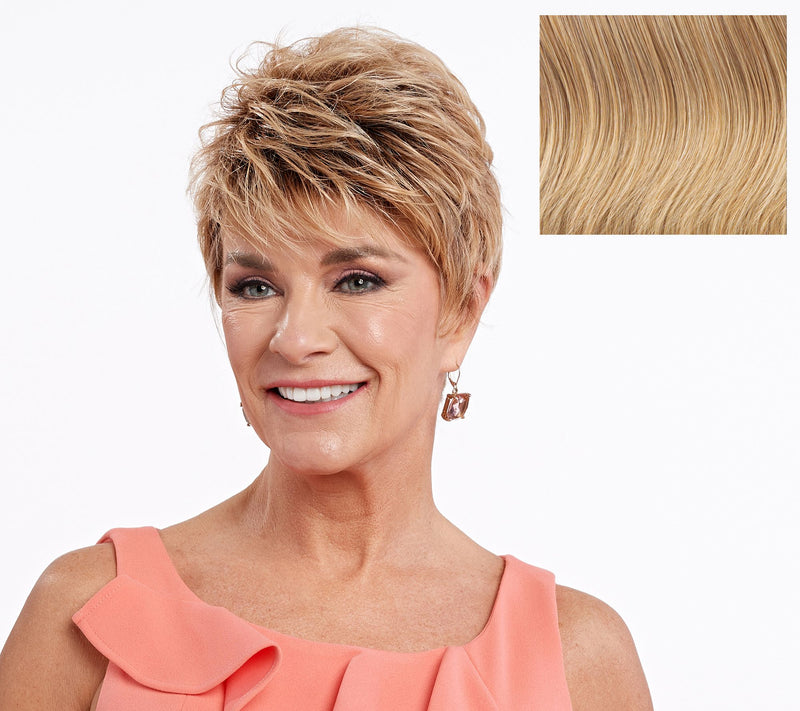 Toni Brattin Infinity Short Textured Cut Wig — View 17