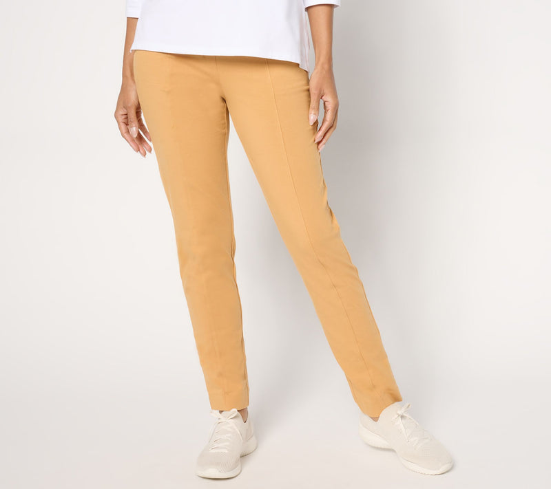 Denim & Co. Duo Stretch Petite Any Day Slim Straight Pant — View 23