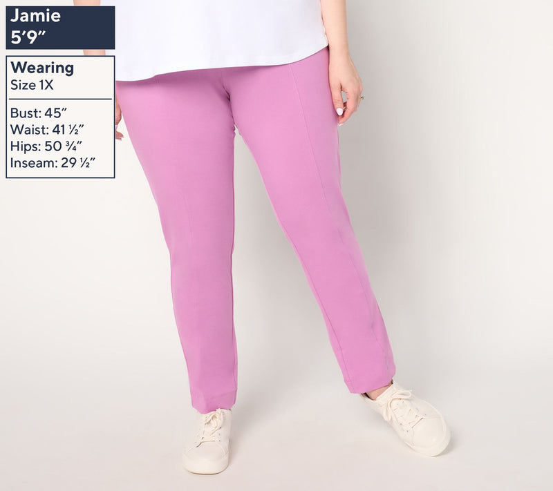 Denim & Co. Duo Stretch Tall Any Day Slim Straight Pant — View 16