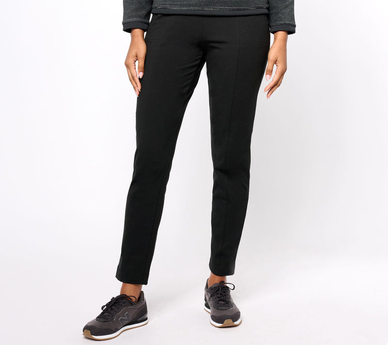 Denim & Co. Duo Stretch Tall Any Day Slim Straight Pant — View 15
