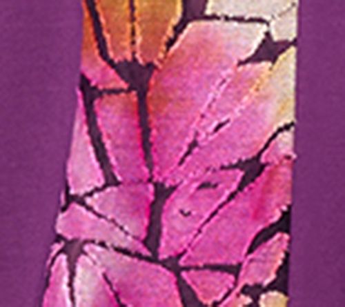 LOGO by Lori Goldstein Regular Knit Pieced Jacquard Dress — View 3