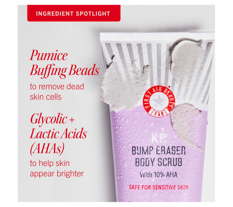 First Aid Beauty KP Bump Eraser Body Scrub w/10% AHA — View 4
