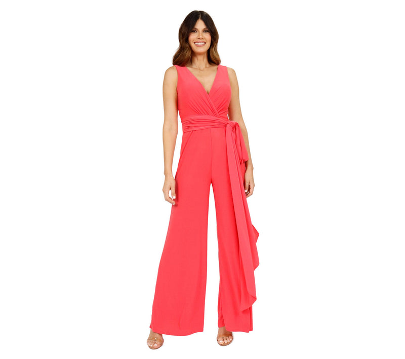 Rene Ruiz Collection V-Neck Jumpsuit — View 3