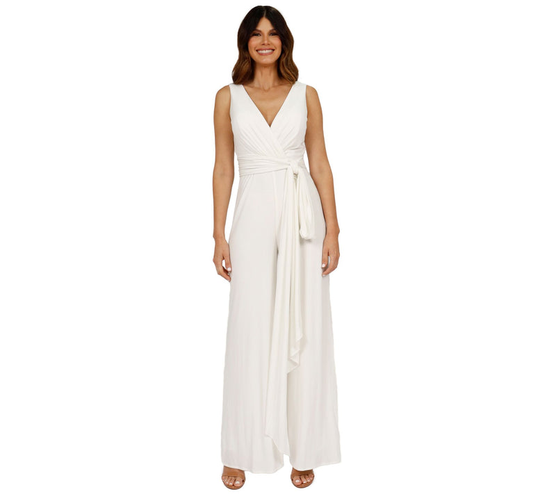 Rene Ruiz Collection V-Neck Jumpsuit — View 5