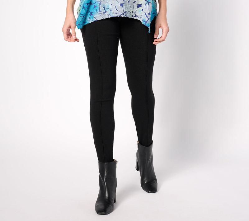LOGO by Lori Goldstein Regular AnyWEAR Stretch Stirrup Pant — View 3