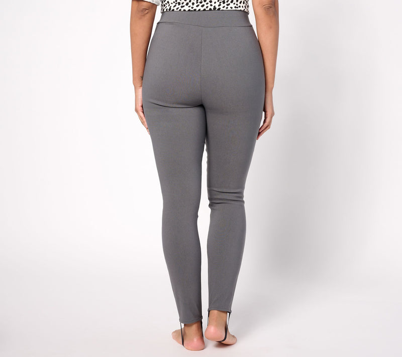 LOGO by Lori Goldstein Regular AnyWEAR Stretch Stirrup Pant — View 8